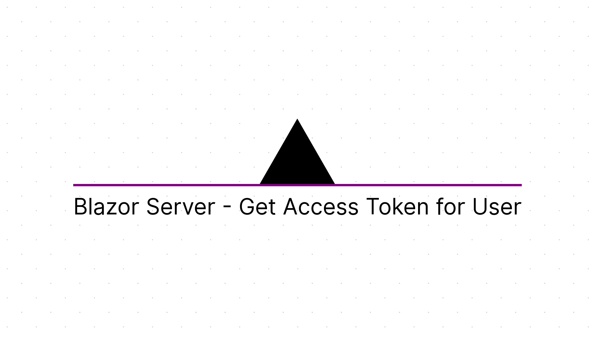 Blazor Server - Get Access Token for User | Cody's Personal Site