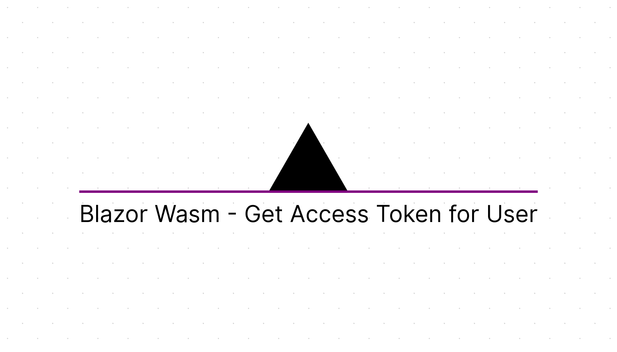Blazor Wasm - Get Access Token for User | Cody's Personal Site